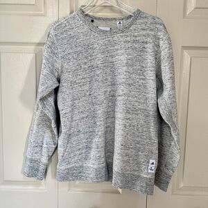 Men’s Adidas Reigning Champ Gray Pullover Sweatshirt